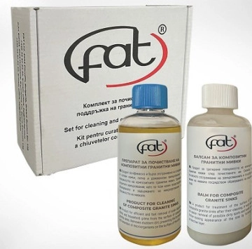 Комплект за почистване на композитни гранитни мивки ФАТ