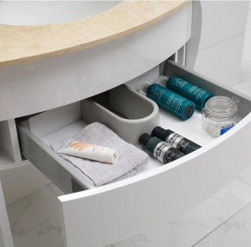 Шкаф за баня с мивка Анаис ICP8454 84см ИНТЕР КЕРАМИК