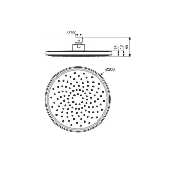 Душ система Ceratherm T100 хром IDEAL STANDARD