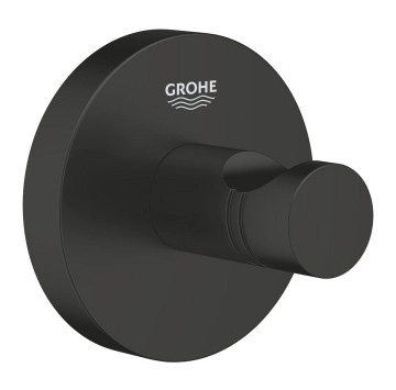 Закачалка Essentials New черен мат GROHE