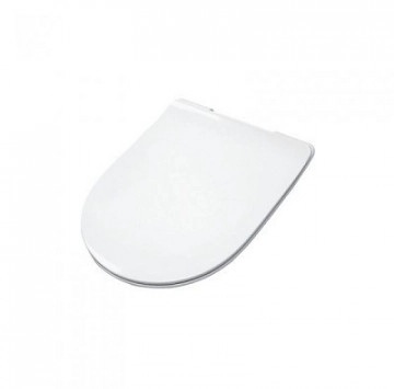 Капак за тоалетна чиния File 2.0 Slim забавено падане бял