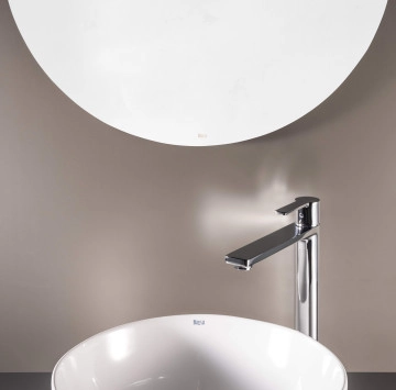 Смесител за умивалник Targa висок хром ROCA