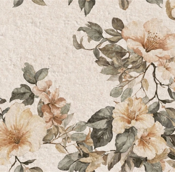 Decor Cartago Floral Beige Matt 30/60