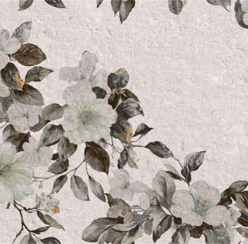 Decor Cartago Floral Gris Matt 30/60
