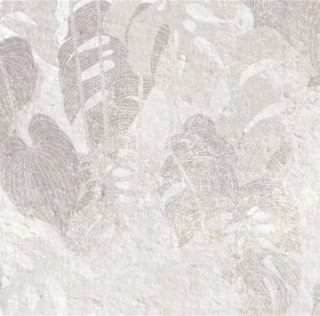 Decor Madison Leaves Gris Matt Rect. 30/90