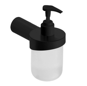 Дозатор за течен сапун Corona черен мат