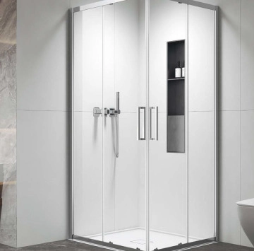 Душ кабина  Izy 100 90/90см хром KARAG