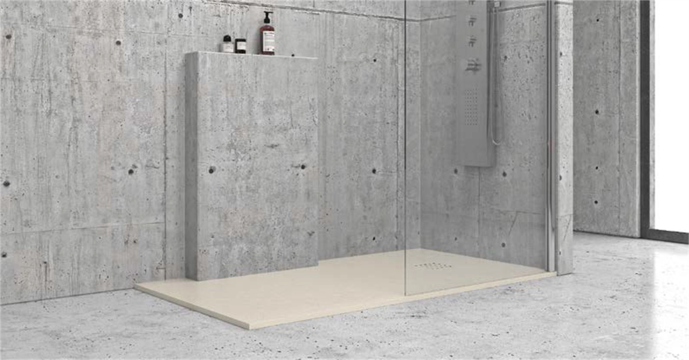 Душ корито Karag Pietra Cream 80/160см крем KARAG