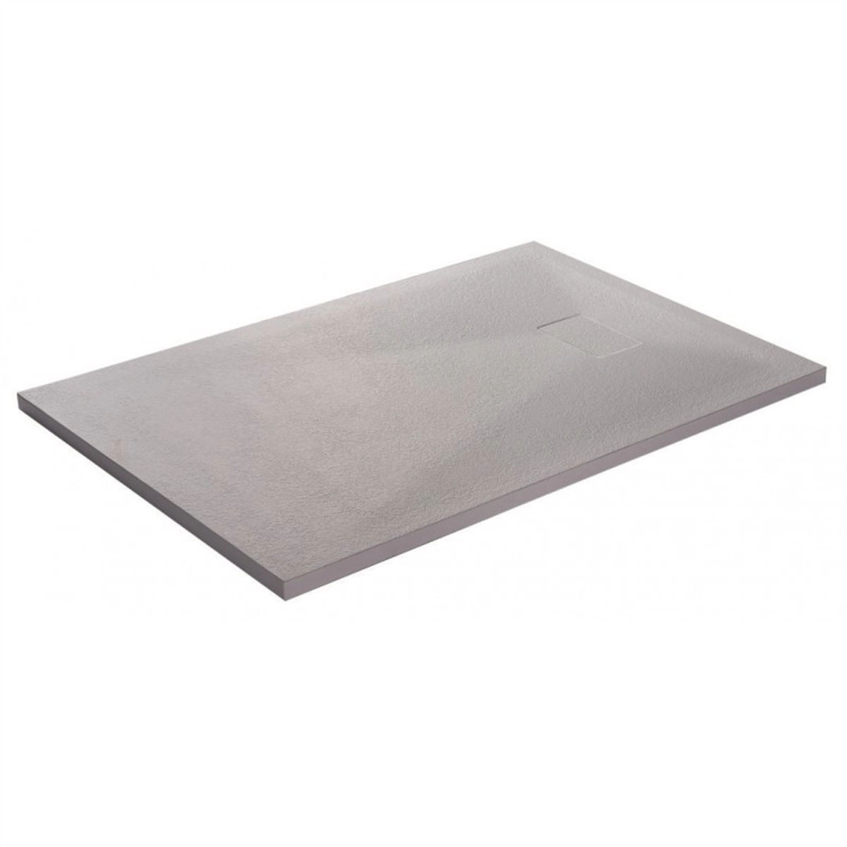 Душ корито Rough Stone ICST14080RS-1 140/80см бял мат ИНТЕР КЕРАМИК