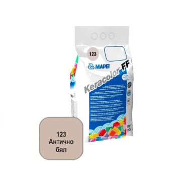 Фугин Mapei Keracolor FF 123 ALU Антично бял 2кг