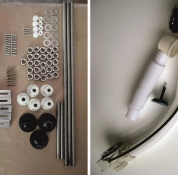 Инсталационни части за вана Бендида 180/80см. ИНТЕР КЕРАМИК