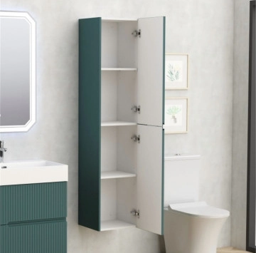 Шкаф колона Eloria 3535DG 35см зелен мат ИНТЕР КЕРАМИК