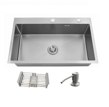 Комплект кухненска мивка иноск с дозатор и отцедник.