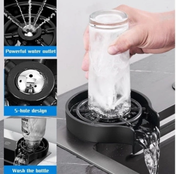 Кухненска мивка Smart 75/46см черна