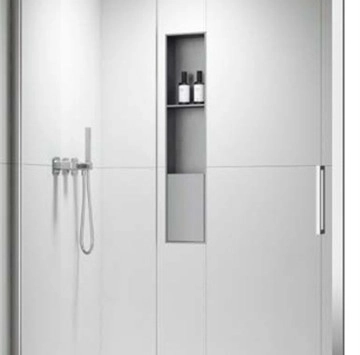 Параван Izy 400 Cromo 140/h200см. хром KARAG