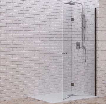 Параван S7 Cromo 90/h200см. хром KARAG