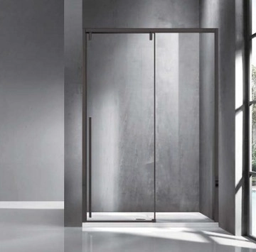 Параван Santorini 400 Nero 140/h200см. черен KARAG