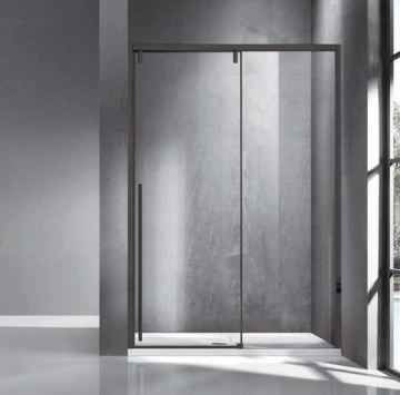 Параван Santorini 400 Nero 140/h200см. черен KARAG