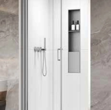 Параван Vivox 400 Cromo 95/h200см хром KARAG