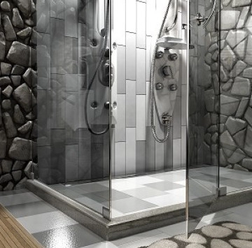 Праг за душ кабина Граниксит  85/115см. бежов ФАТ