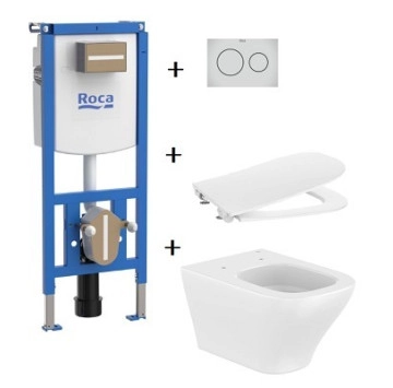 Промо Стенна тоалента чиния Optica и Структура Duplo S ROCA