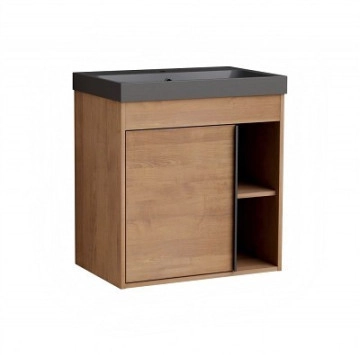 Шкаф долна част Di Legno 5940 60см дървесен/черна ИНТЕР КЕРАМИК