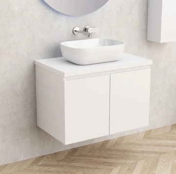 Шкаф долна част BG5155-75W+7546-30 76см бял ИНТЕР КЕРАМИК