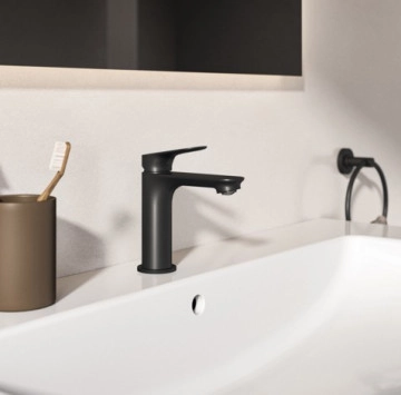 Смесител за мивка Ceralife O H100 BlueStart черен мат IDEAL STANDARD