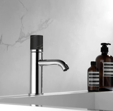 Смесител за мивка Joan Marmo Nero хром KARAG