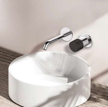 Смесител за мивка Joan Marmo Nero хром KARAG