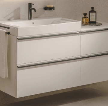 Смесител за мивка Ona Cold Start черен мат ROCA