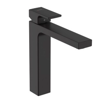 Смесител за мивка Vernis Shape 190 черен мат HANSGROHE