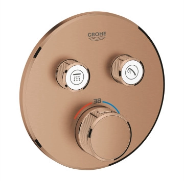 Смесител за вана/душ Grohtherm SmartControl медно злато GROHE