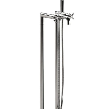 Смесител за вана/душ Loft от пода хром ROCA