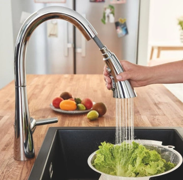 Смесител за кухня Zedra хром GROHE