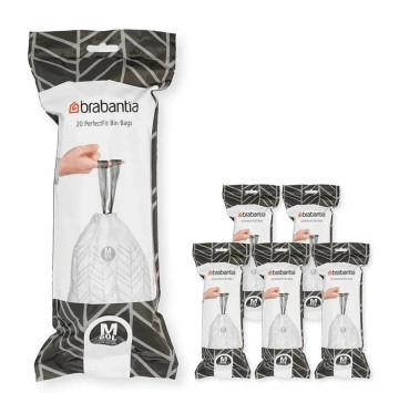 Торба за кош Brabantia PerfectFit Bo вместимост 60L 120бр BRABANTIA