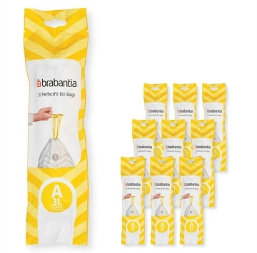 Торба за кош Brabantia PerfectFit Sort&Go/Touch вместимост 3L 200 броя BRABANTIA