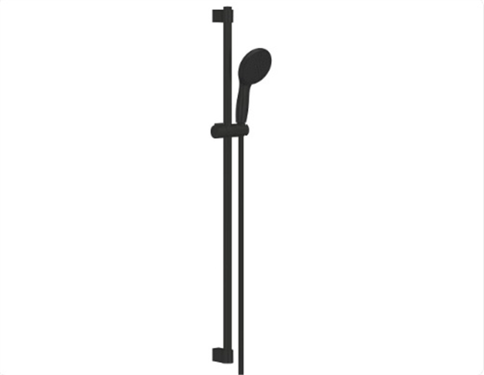 Душ комплект Tempesta Cube 110 черен мат GROHE