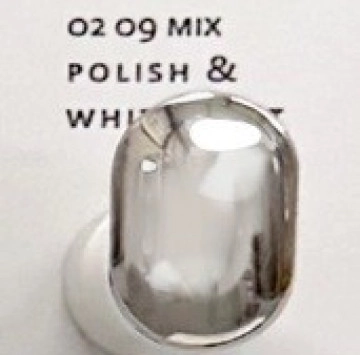 Закачалка Corona бял мат