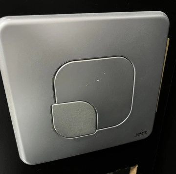 Бутон Lemon хром мат